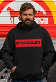 Bluza z naszywką HETEROSEKSUALISTA