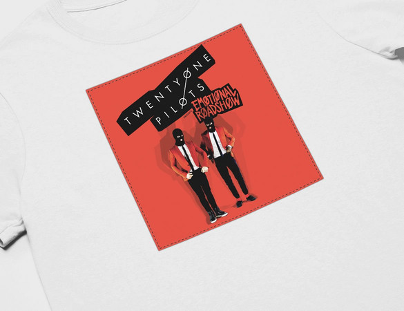 Koszulka z naszywką Twenty One Pilots 04