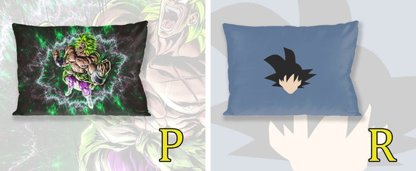 Poduszka DRAGON BALL  60x40cm WZORY