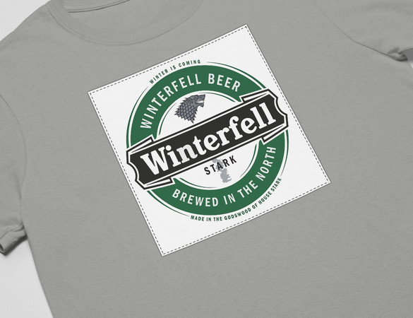 Koszulka z naszywką Game of Thrones Beer