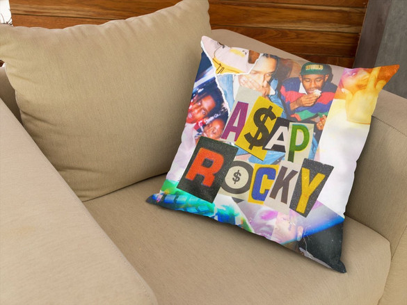 Poduszka Asap Rocky collage