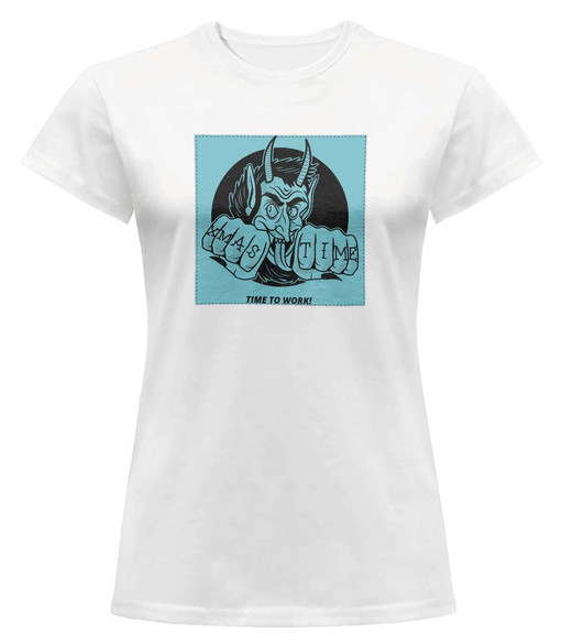 Bluzka damska z naszywką Xmas time