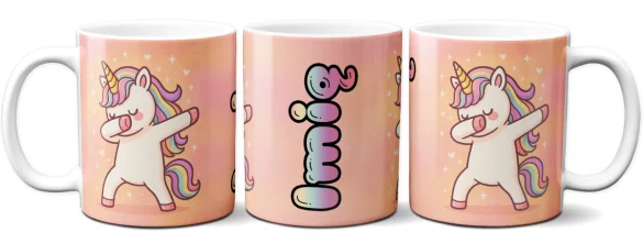 Kubek Jednorożec DAB time – śmieszny jednorożec, prezent dla dziecka