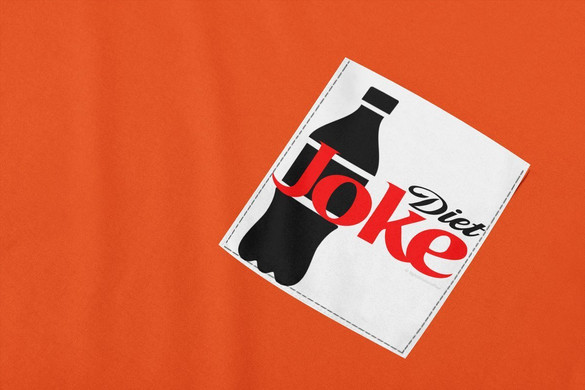 Koszulka z kieszonką DIET JOKE