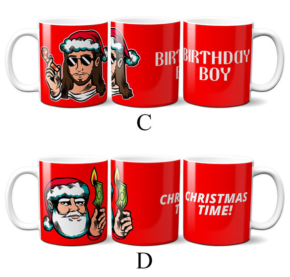 Zestaw ŚWIĄTECZNY poduszka i kubek + GRATIS! WZORY