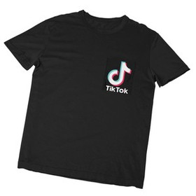 Koszulka z kieszonką TikTok