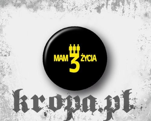Przypinka MAM 3 ŻYCIA