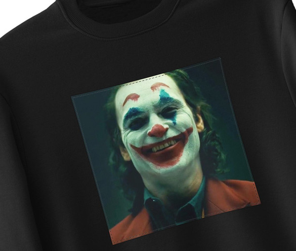 Bluza z naszywką Joker Joaquin Phoenix 1