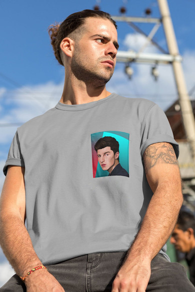 	Koszulka z kieszonką SHAWN MENDES 1