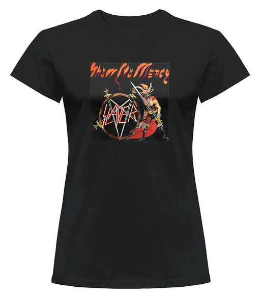 Bluzka damska z naszywką Slayer Show no mercy