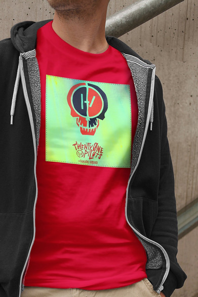 Koszulka z naszywką Twenty One Pilots 07