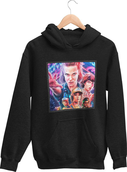 Bluza z naszywką STRANGER THINGS 4