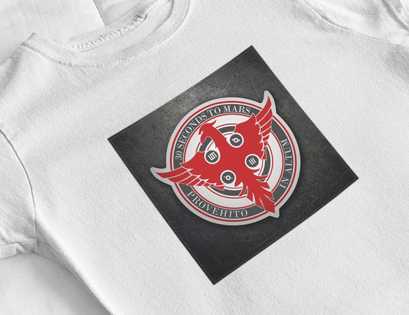 Bluzka damska z naszywką 30 Seconds To Mars 2