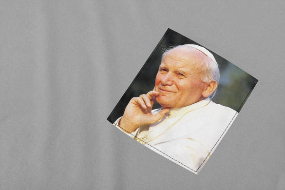 Koszulka z kieszonką Jan Paweł II