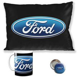 Zestaw FORD poduszka+kubek WZORY+GRATIS!