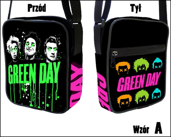 Torba Listonoszka GREEN DAY- OUTLET