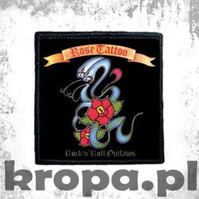 Naszywka Rose Tattoo - ROCK'N'ROLL OUTLAWS
