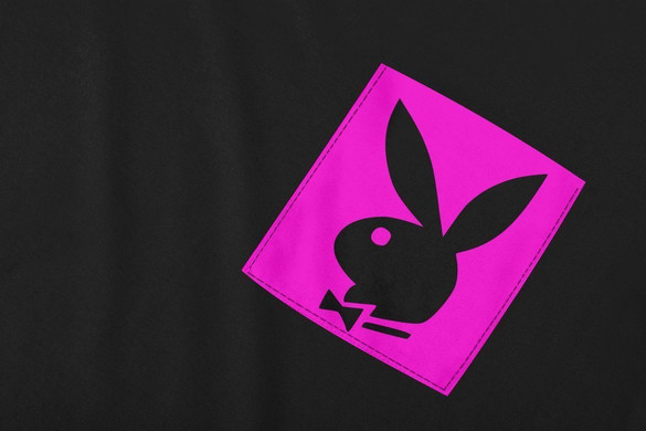 Koszulka z kieszonką PLAYBOY KRÓLICZEK 