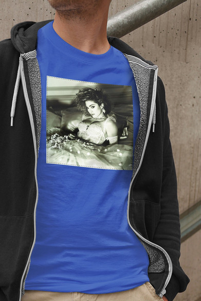 Koszulka z naszywką MADONNA young 02