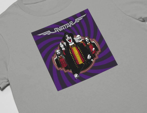 Koszulka z naszywką AVATAR band