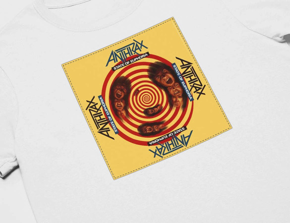 Koszulka z naszywką Anthrax State of...