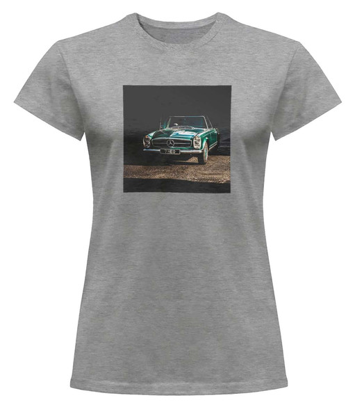 Bluzka damska z naszywką Mercedes classic