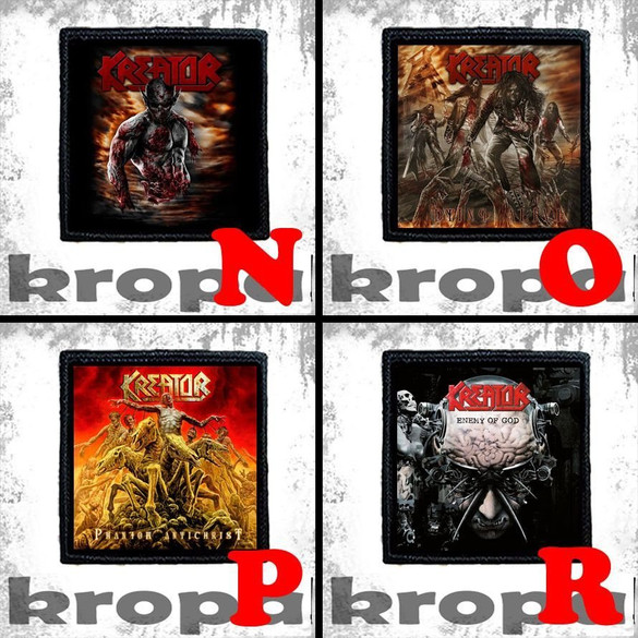 Naszywka KREATOR 10 x 10 cm  Dużo Wzorów!