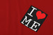 Koszulka z kieszonką I LOVE ME