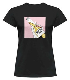 Bluzka damska z naszywką CORONA Extra