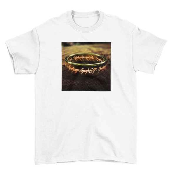 Koszulka z naszywką Lord of the Rings –Ring