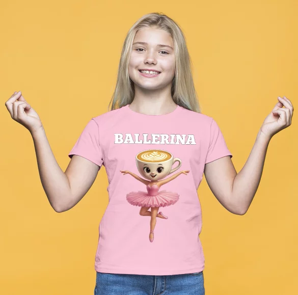 Koszulka Italian Brainrot Ballerina Cappucina 