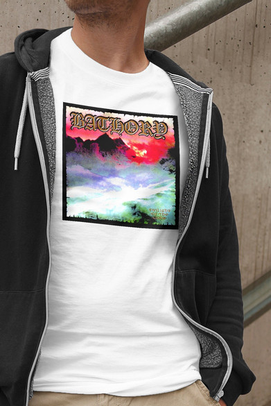 Koszulka z naszywką BATHORY 01