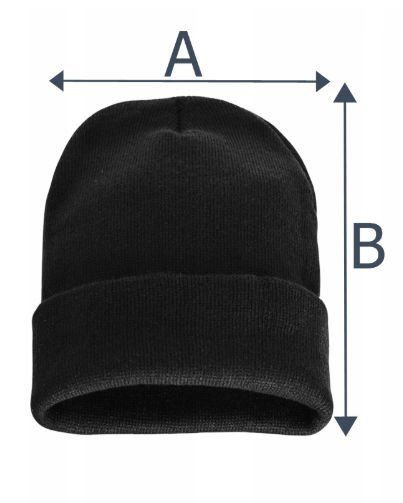 Czapka zimowa z naszywką  MADBALL