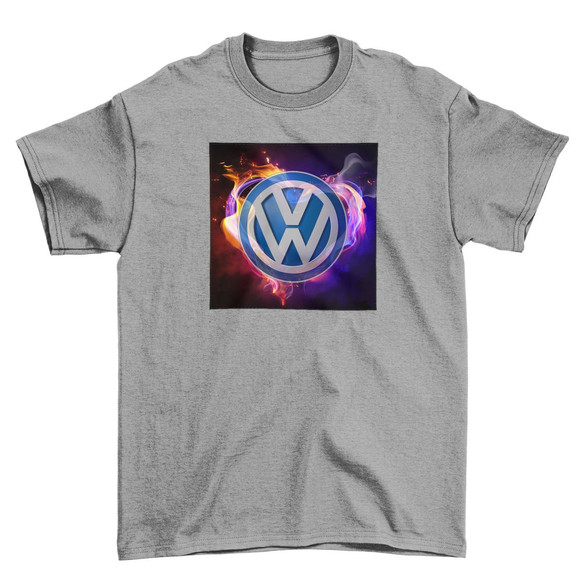 Koszulka z naszywką Volkswagen logo colours