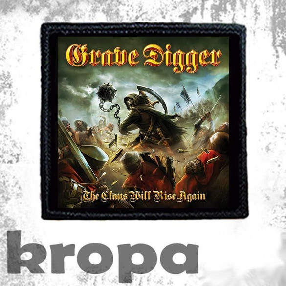 Naszywka GRAVE DIGGER