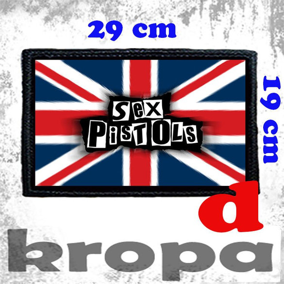 Naszywka duża na ubranie SEX PISTOLS