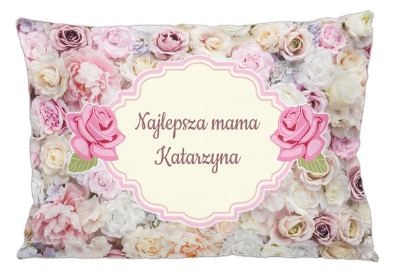 Poduszka na Dzień Matki dla Mamy DODAJ IMIĘ!