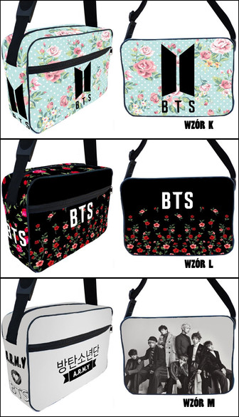 Torba na ramię BTS FULLPRINT