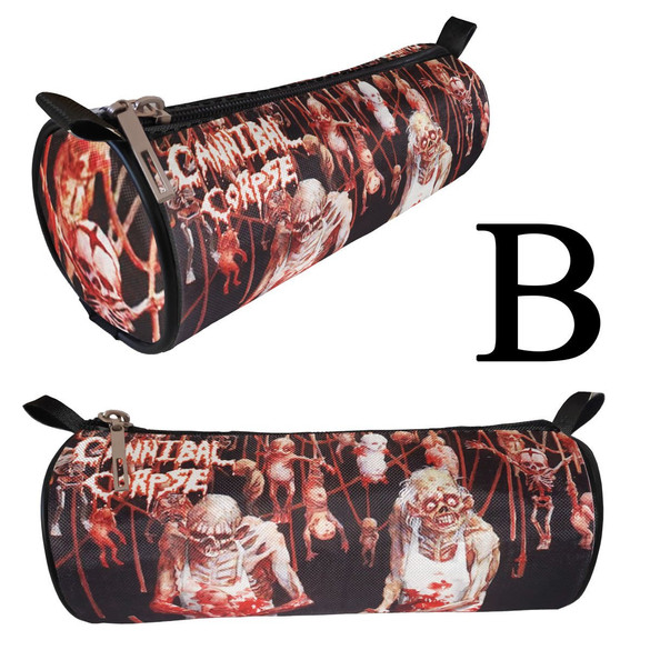 CANNIBAL CORPSE Piórnik szkolny tuba WZORY