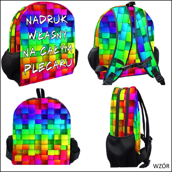 Plecak Szkolny Z Twoim Własnym Nadrukiem 