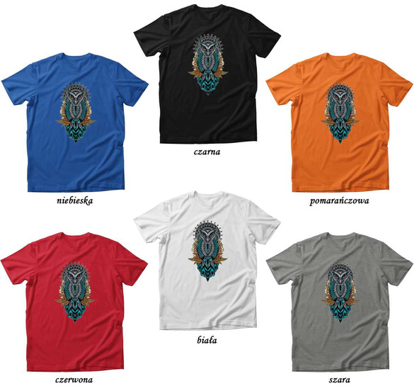 Koszulka SOWA ORNAMENT OWL