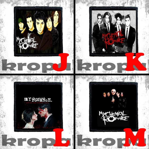 Naszywka MY CHEMICAL ROMANCE 8 X 8 cm