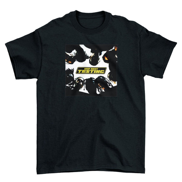 Koszulka z naszywką Asap Rocky Testing