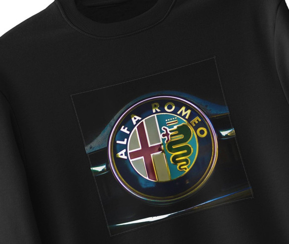 Bluza z naszywką Alfa Romeo 01