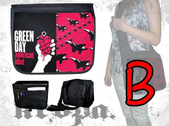 Torba szkolna na ramię GREEN DAY