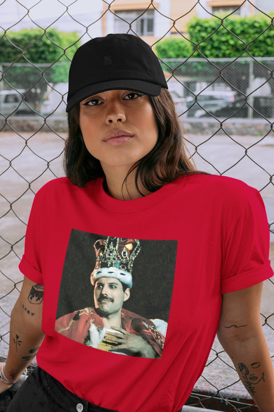 Koszulka z naszywką Queen Freddie Mercury 2