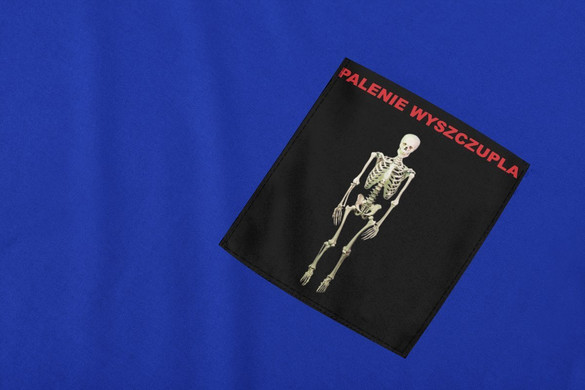 Koszulka z kieszonką Palenie wyszczupla