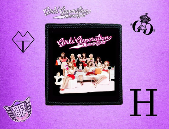 Naszywki GIRLS GENERATION   #BARDZO DUŻO WZORÓW#