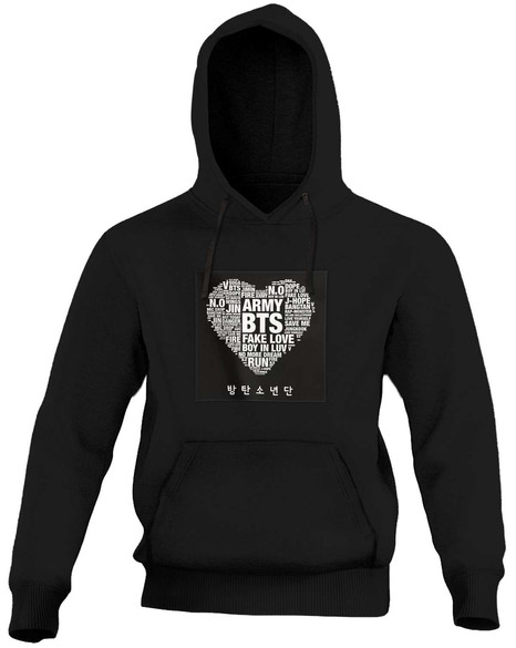 Bluza z naszywką BTS Army