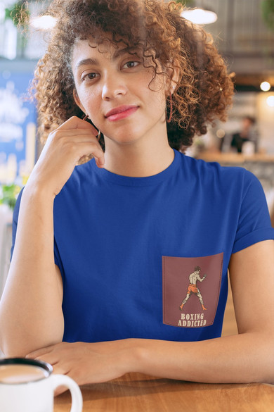 Koszulka z kieszonką BOKSER BOXING ADDICTED